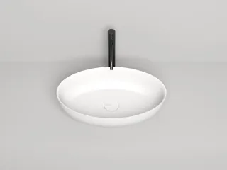 Накладная раковина Salini Alda 01 S-Sense 110611GRH 58см RAL снаружи